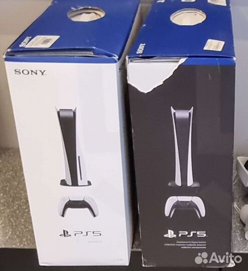 Бронь sony playstation 5 с двумя геймпадами