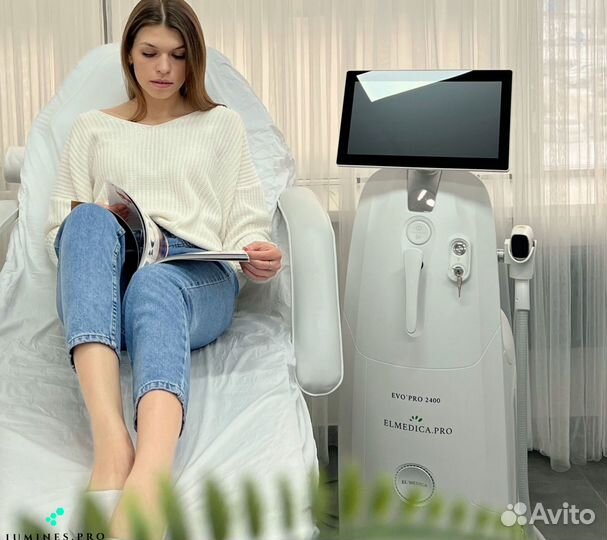 Диодный лазер для эпиляции Lumines Макс’Про 2000 Вт