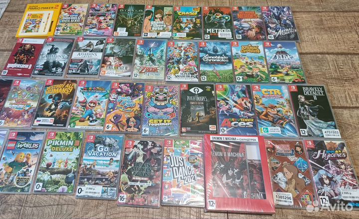 Игры для Nintendo Switch Лицензионные