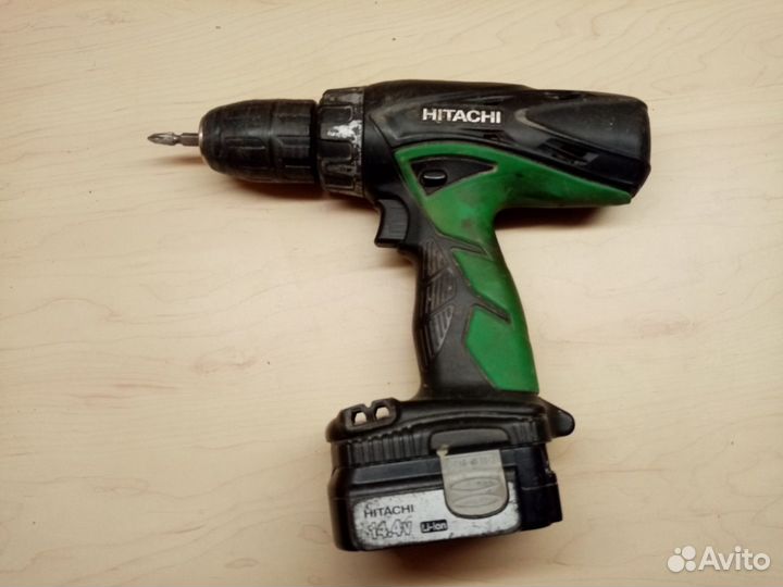 Шуруповерт hitachi dv14dcl2