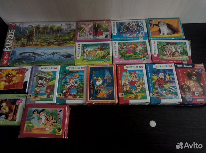 Пазлы (цена за одну коробку)