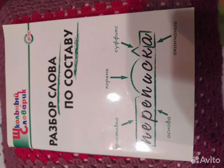 Дидактический материал (разбор по составу)