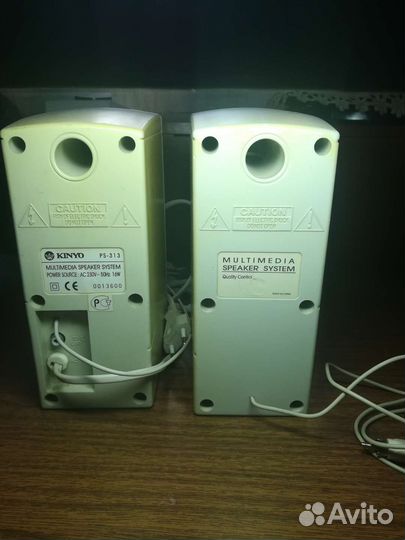 Колонки Logitech S-0264B, Kinyo PS 313