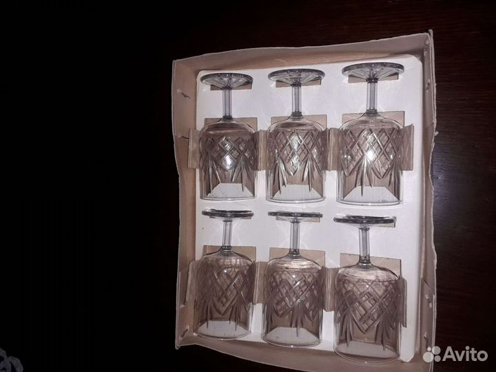 Рюмки и бокалы Богемия СССР