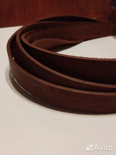 Ременная заготовка шириной 35 мм. из кожи крс