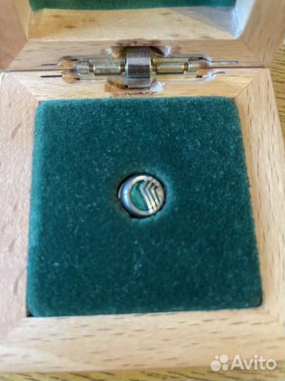 Значок Сбербанк изумрудный