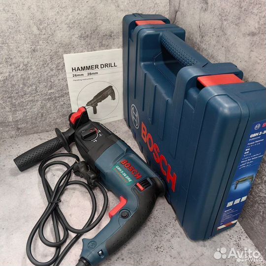 Перфоратор сетевой Bosch GBH 2-26 1000Вт 3,2Дж