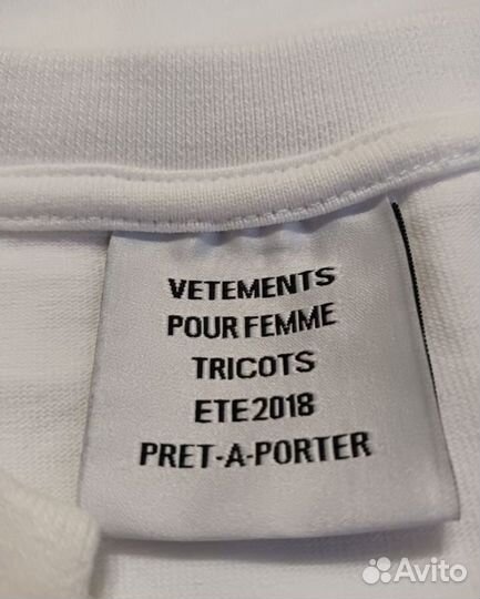 Vetements Zurich Футболка Оригинал