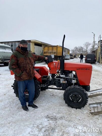 Мини-трактор УРАЛЕЦ 2204, 2023