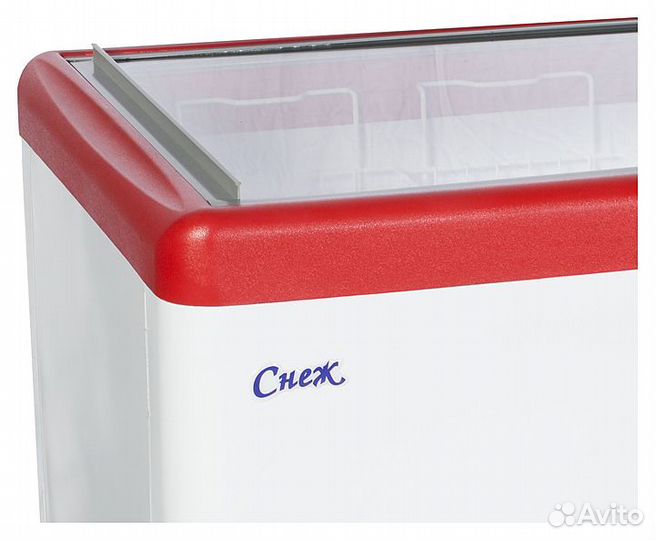 Ларь морозильный Снеж млп-500 красный