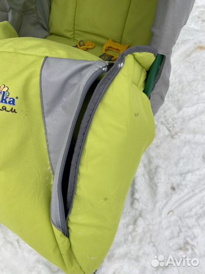 Детские санки коляска