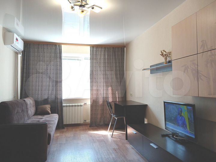 1-к. квартира, 31,7 м², 2 кровати