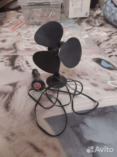 Вентилятор автомобильный от прикуривателя