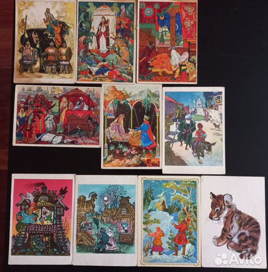 Открытки 1960-е. Сказки
