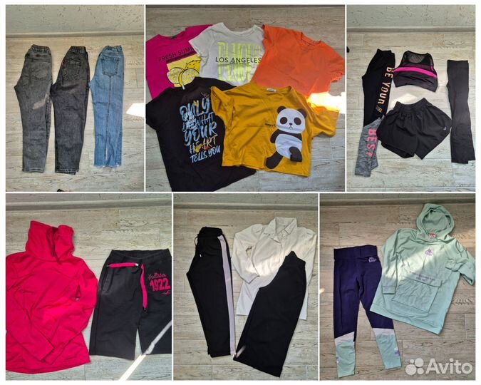 Пакет вещей на девочку 152-158 (10-11 лет)