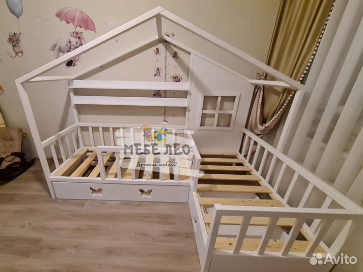 Кровать домик