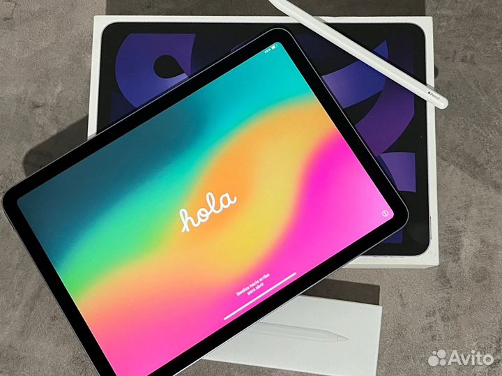iPad Air Wi-Fi 256GB Purple (5 gen. 2022) + pencil