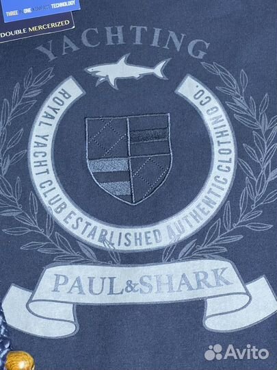 Paul&Shark Футболки Огненные Laser Вышивк Фаб-3000