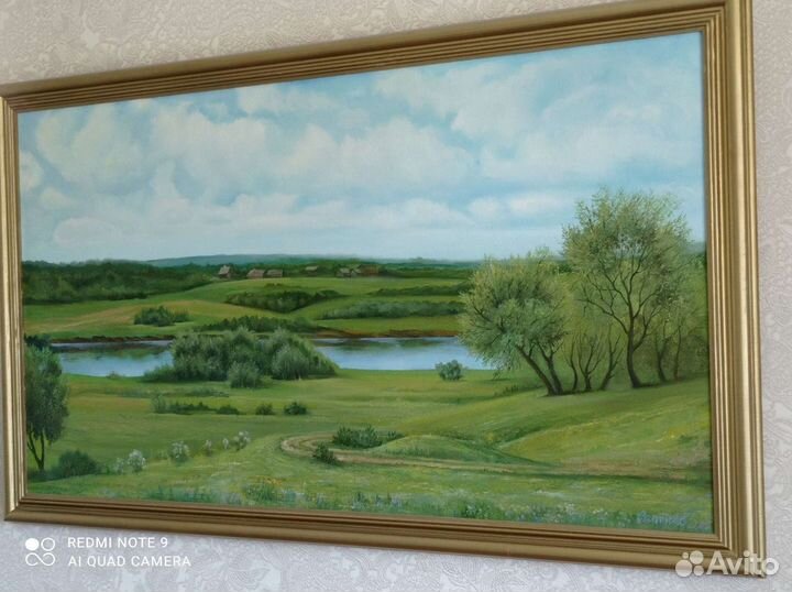 Картина маслом на холсте пейзаж