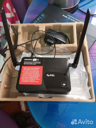 Wifi роутер zyxel keenetic 4g