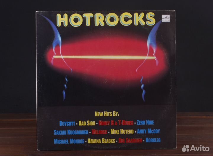 Hotrocks LP Мелодия ussr 1989 EX/EX
