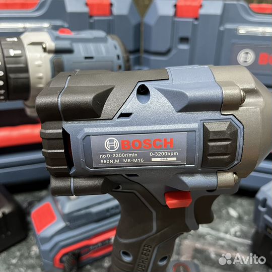 Набор Bosch 36V: Мощный шуруповерт+Гайковерт