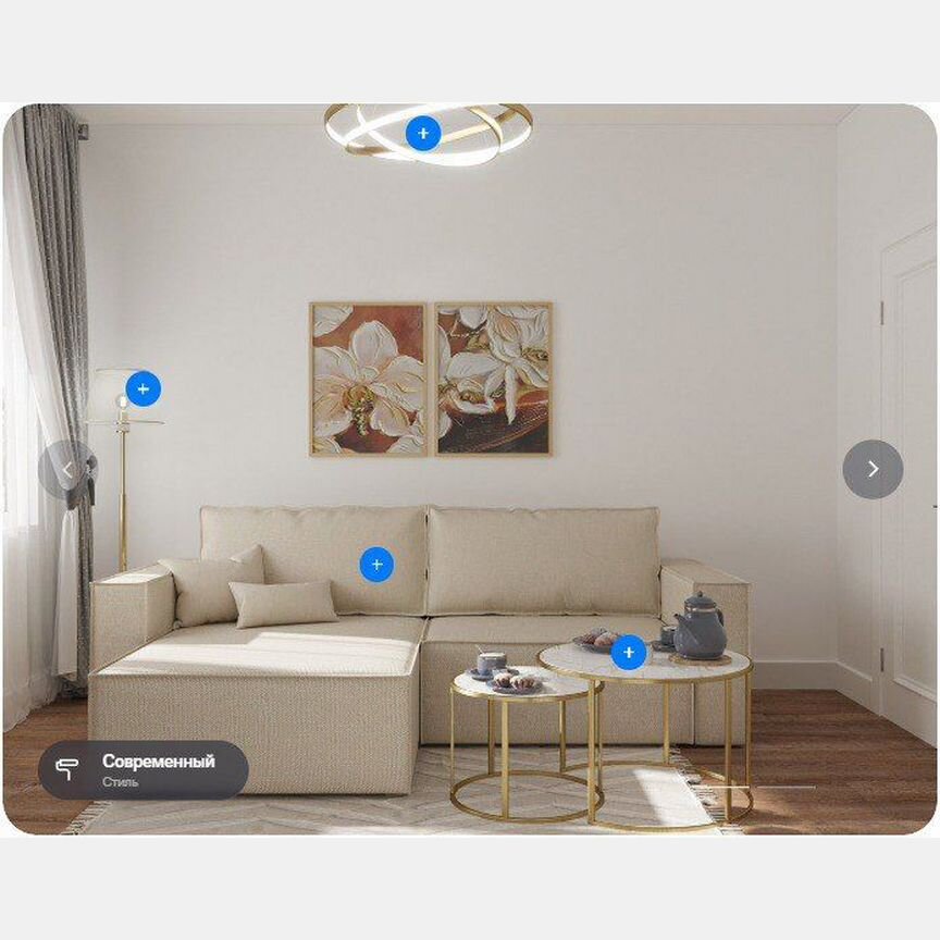 3-к. квартира, 53,7 м², 11/17 эт.