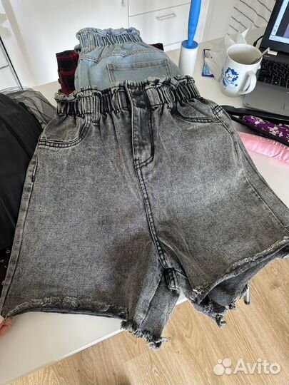 Шорты джинсовые