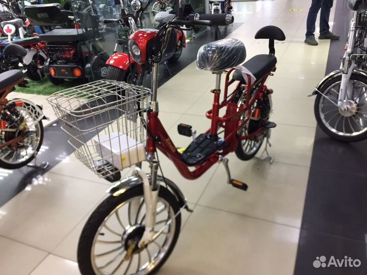 Улучшенный Электровелосипед для курьеров