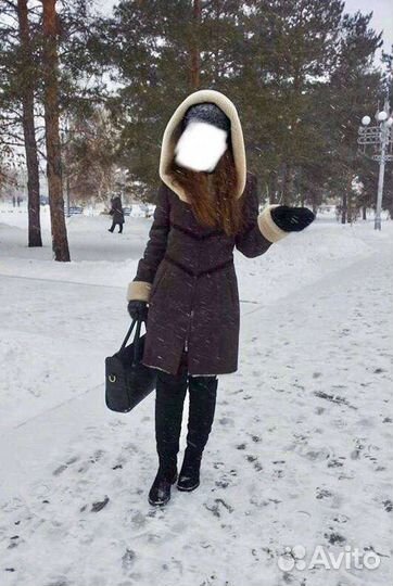 Женская дубленка