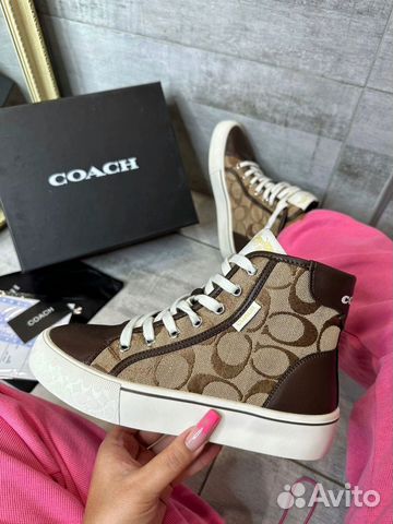 Кеды женские coach купить в Москве | Личные вещи | Авито