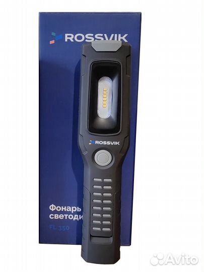 Светильник rossvik светодиодный 2.2 аЧ, акб