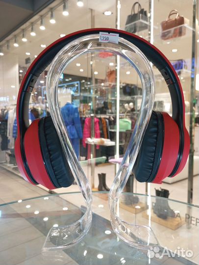 Беспроводные наушники hoco W28 (красные)