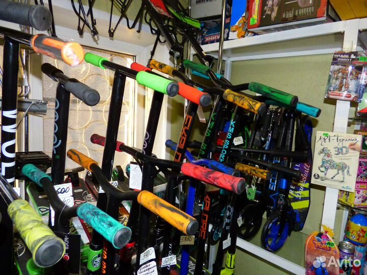 Самокаты трюковые (40 моделей)