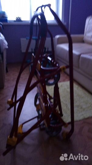 Санки детские с колёсами