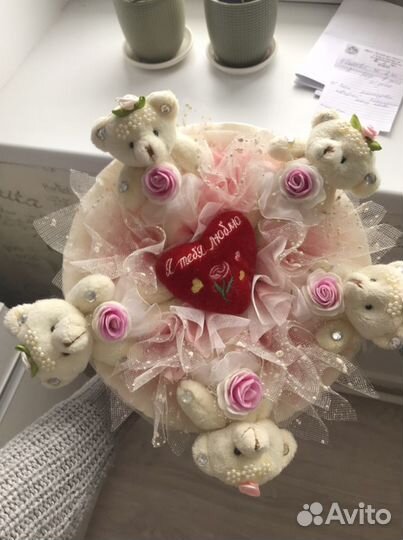 Букет из мишек