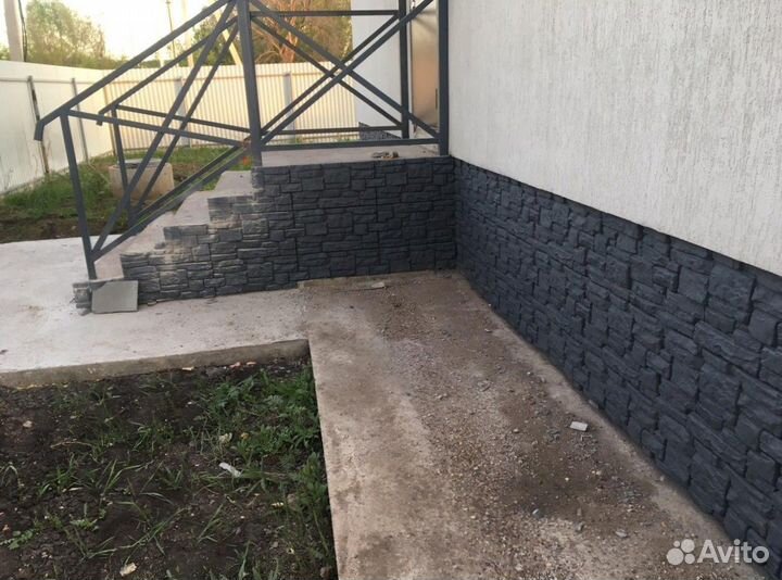 Цокольные фасадные панели