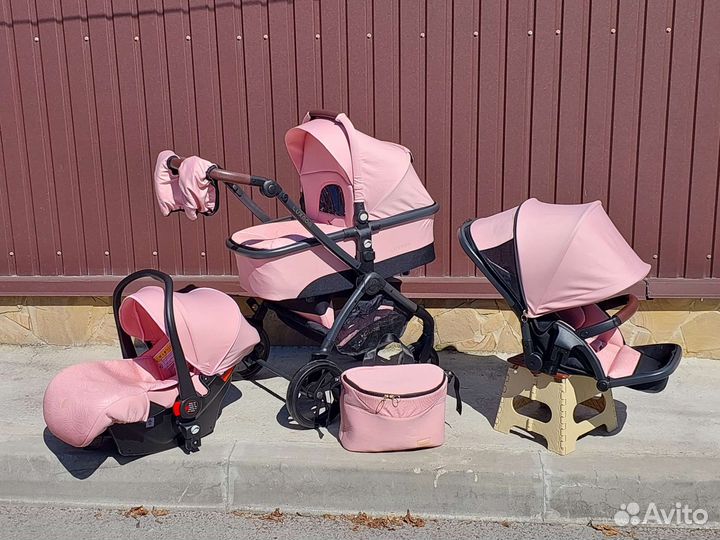 Коляска 3в1 Новая малогабаритная (легкая)
