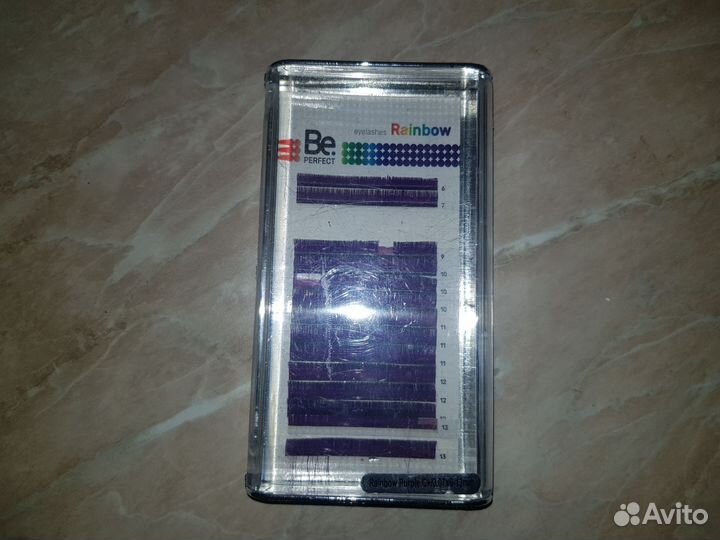 Фиолетовые ресницы для наращивания BePerfect