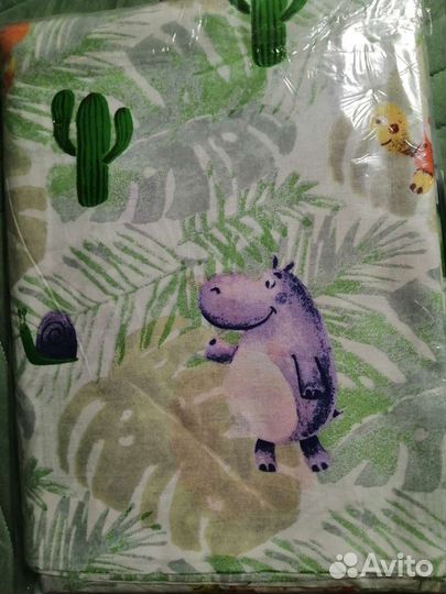 Комплект 1,5 постельного белья новый детский