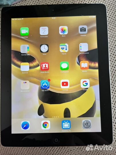 Apple iPad 4 Wi-Fi + Cellular 64Gb Black