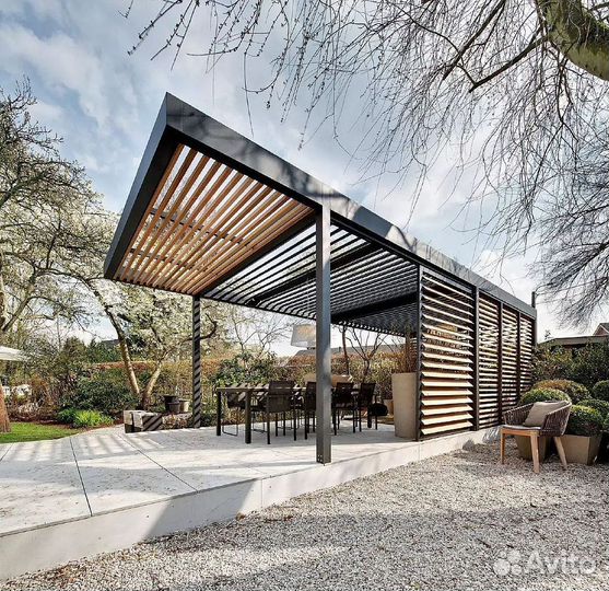 Навесы от производителя. Монтаж