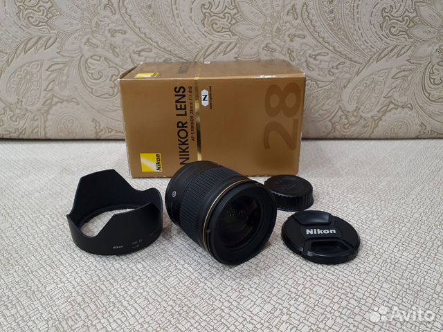 Nikon 28mm f/1.8G AF-S Nikkor объявление продам