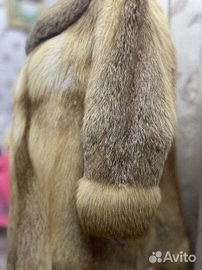 Шуба лисья