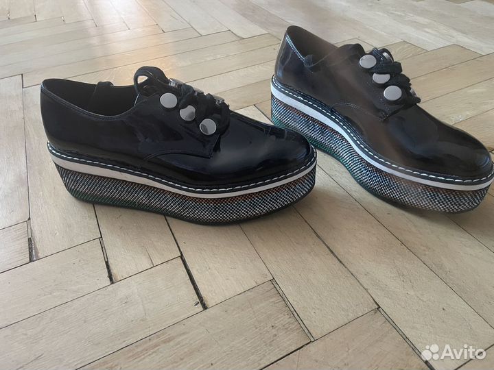 Туфли zara 39 черные