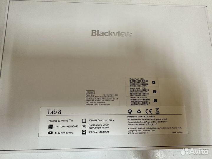 Планшет blackview