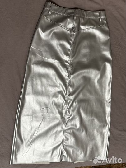 Серебряная юбка, размер L