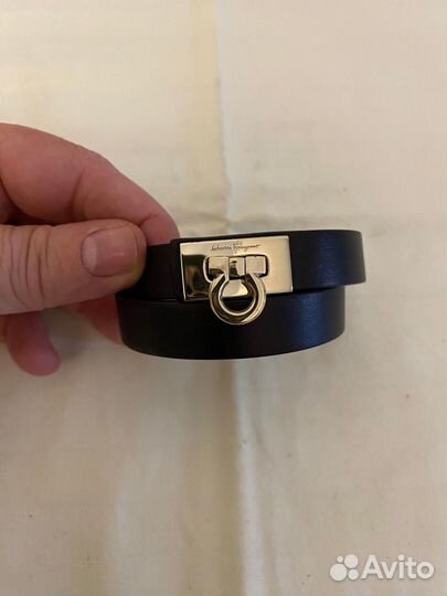 Браслет кожа Salvatore Ferragamo