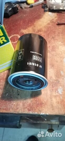 Фильтр масляный W 818/81