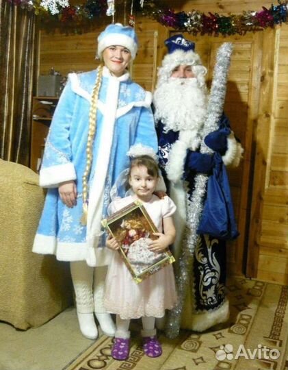 Костюм снегурочки взрослый